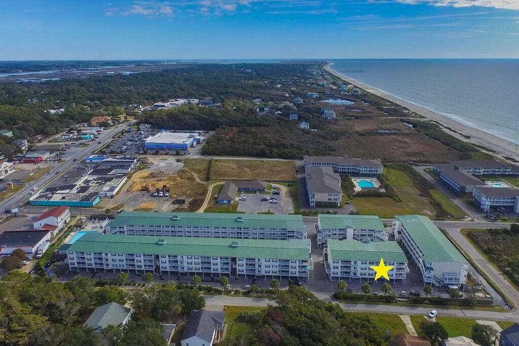 3 Bedroom Condo, Ocean Views & Short Walk To Beach! Oak Island Buitenkant foto